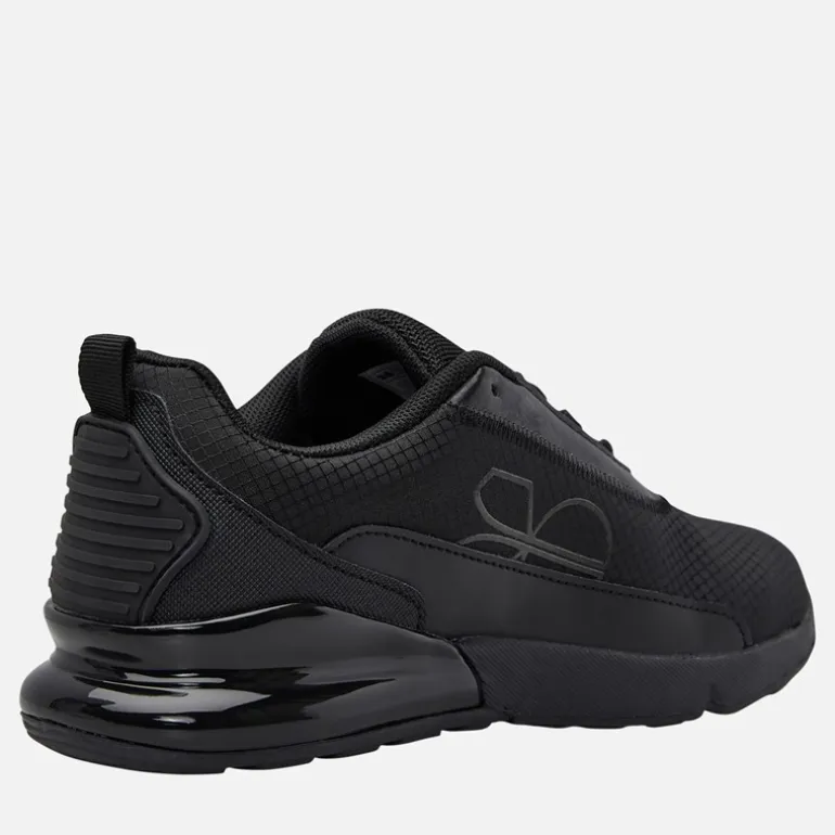 Crosshatch Junior Junge Smitlay II Sneaker Black Mono