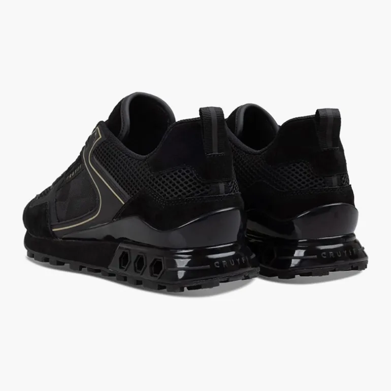 Cruyff Herren Fuori Trainer Schwarz/Gold