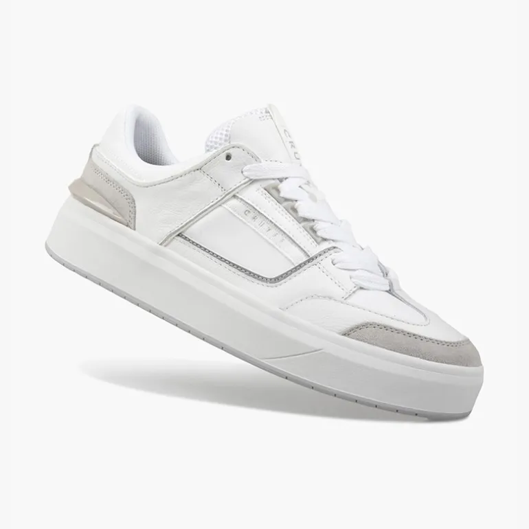 Cruyff Herren Kickturn Turnschuhe Weiß/Grau