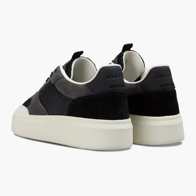 Cruyff Herren Terra Court Turnschuhe Grau/Weiß