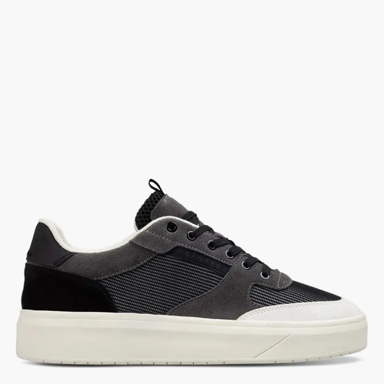 Cruyff Herren Terra Court Turnschuhe Grau/Weiß
