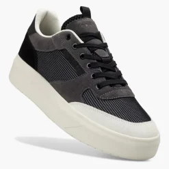Cruyff Herren Terra Court Turnschuhe Grau/Weiß