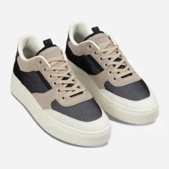 Cruyff Herren Terra Court Turnschuhe Braun/Weiß