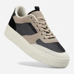 Cruyff Herren Terra Court Turnschuhe Braun/Weiß