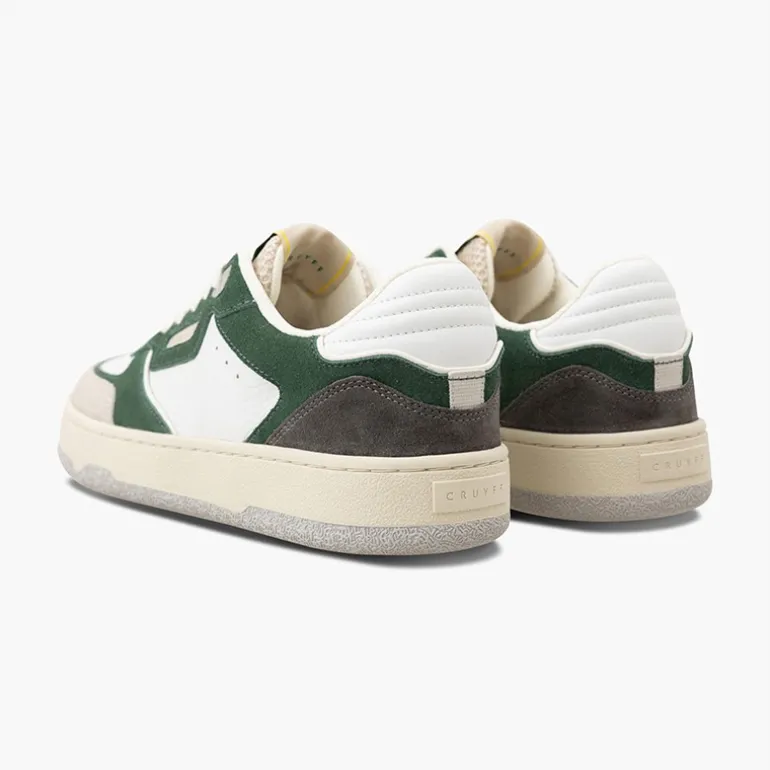 Cruyff Herren Volteria Turnschuhe Weiss/Grün