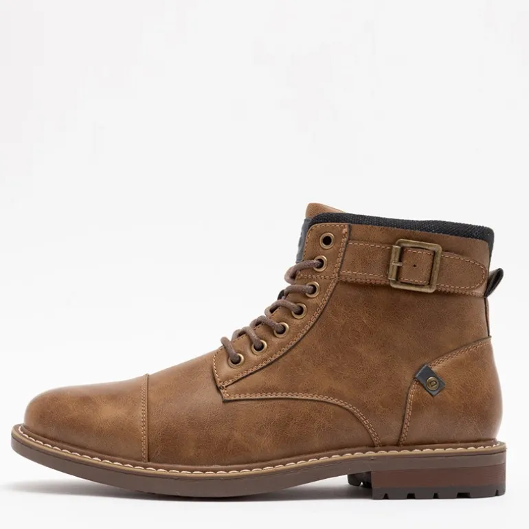 Deakins Herren Barried Riemen Arbeits Schuhe Braun