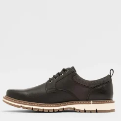 Deakins Herren Cambridge Freizeit Schuhe Schwarz
