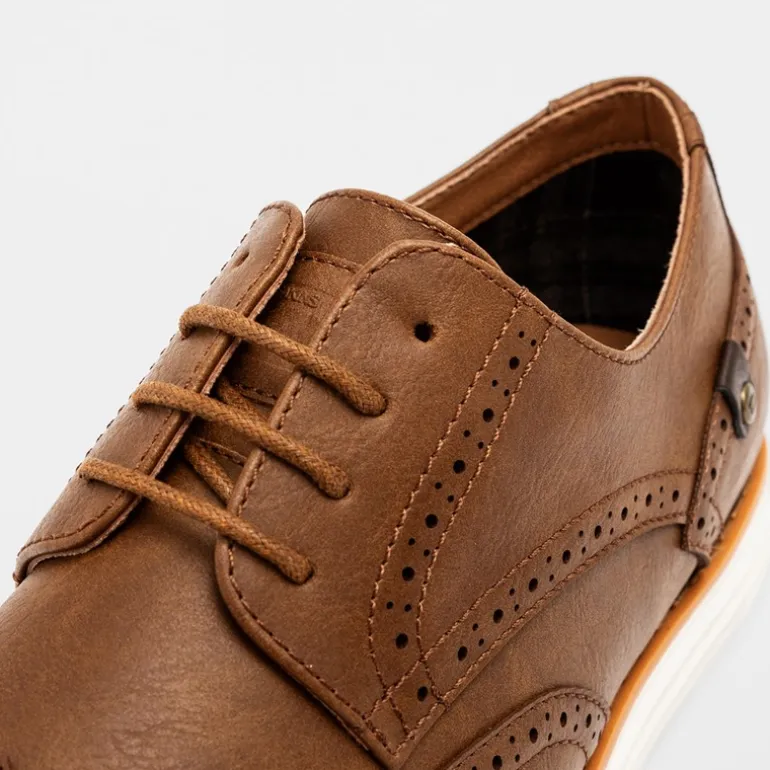 Deakins Herren Karl Brogueschuhe Braun