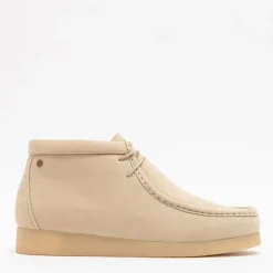 Deakins Herren Rivington Stiefel Taupe Sand Wildleder