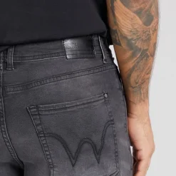 Duck and Cover Herren Hydras Jeans mit geradem Bein Schwarz