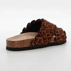 Duffy Damen Florens Uno Sandalen Braun/Multi