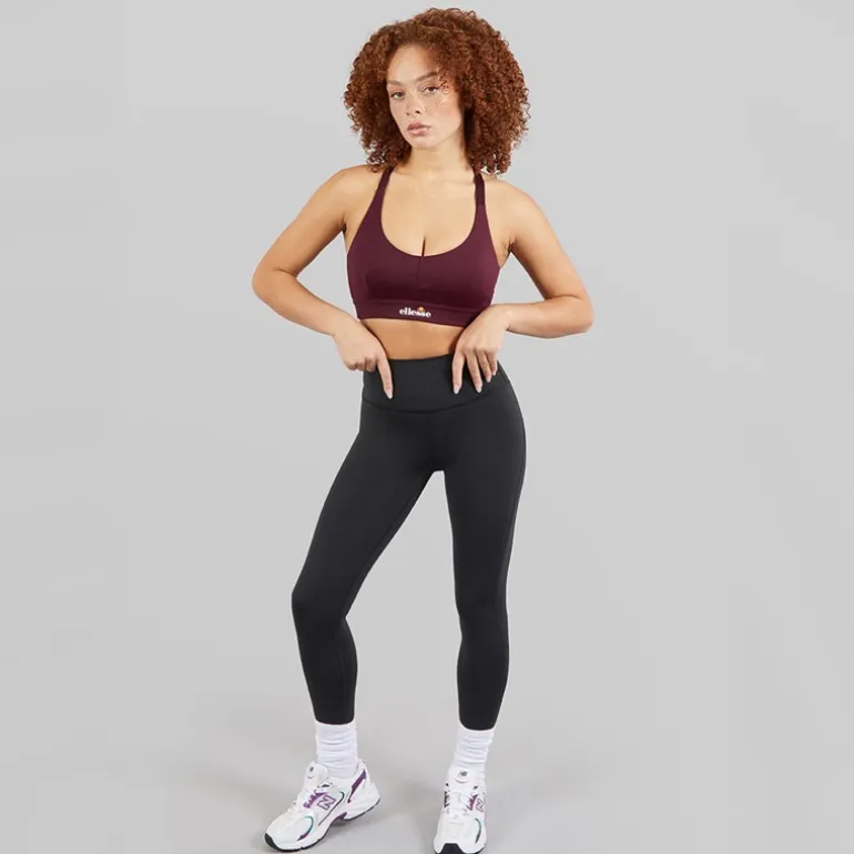 Ellesse Damen Dory Hoch Impact Sport BH Dark Purple