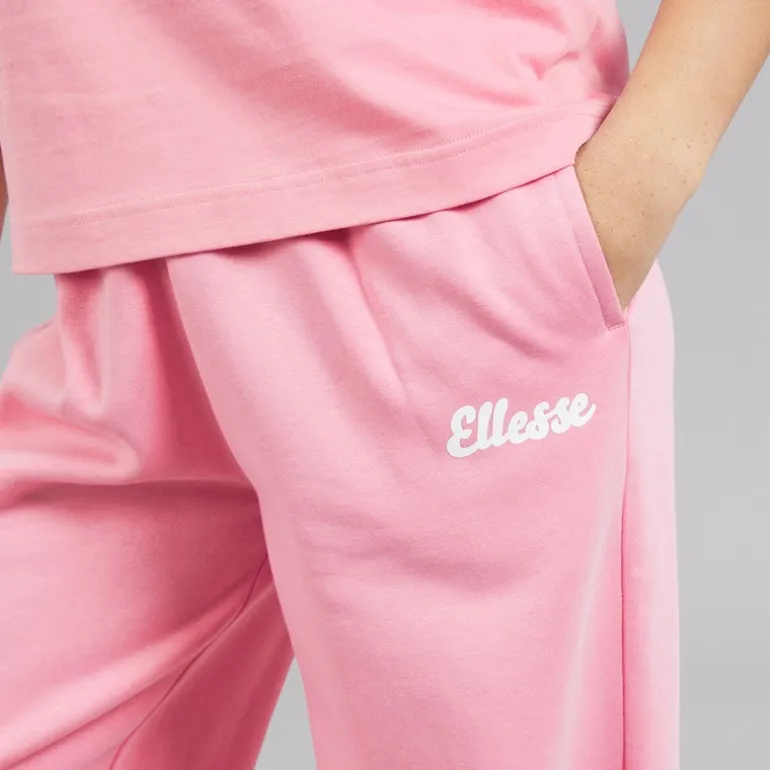 Ellesse Damen Rochella Weites Bein Jogginghose Bright Pink