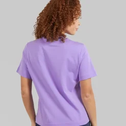Ellesse Damen Stauf Logo T Shirt Lila