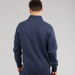 Ellesse Herren Benevento 1/4 Zip Sweatshirt Navy