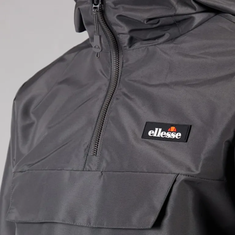 Ellesse Herren Callum Anorak Jacke Dark Grey
