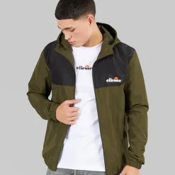 Ellesse Herren Chilte Windrunner Jacke Khaki