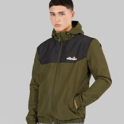 Ellesse Herren Chilte Windrunner Jacke Khaki