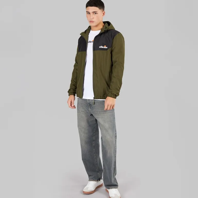 Ellesse Herren Chilte Windrunner Jacke Khaki
