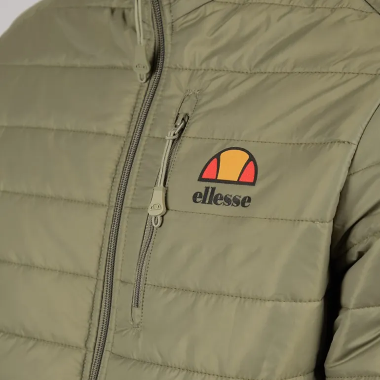 Ellesse Herren Corricella Gepolsterte Jacke Khaki