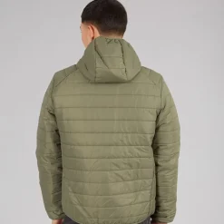 Ellesse Herren Corricella Gepolsterte Jacke Khaki