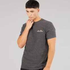 Ellesse Herren Dundalk Laufshirt Black Marl
