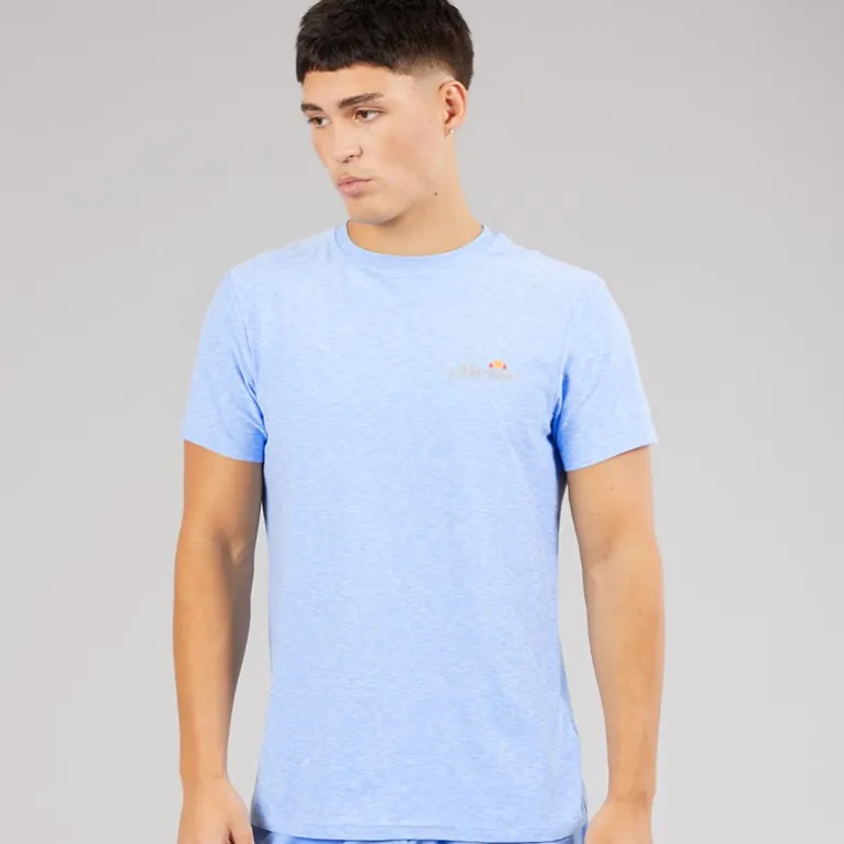 Ellesse Herren Dundalk Laufshirt Blue Marl