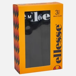 Ellesse Herren 3er-Pack Boxershorts Schwarz