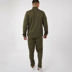 Ellesse Herren Ferrari Poly Trainingsanzug Khaki