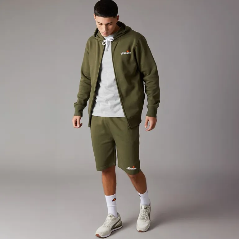 Ellesse Herren Harison Sweat Shorts Khaki