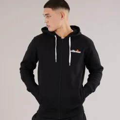Ellesse Herren Klemerio Full Zip Hoodie Schwarz