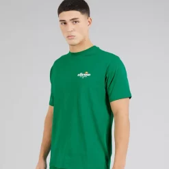 Ellesse Herren Lyon Relaxed Fit Rücken Logo T Shirt Grün