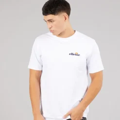 Ellesse Herren Malbory 2 Linke Brust T Shirt Weiß