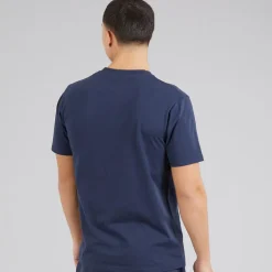 Ellesse Herren Malbory 2 Linke Brust T Shirt Navy