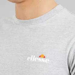 Ellesse Herren Malbory 2 Links Brust T Shirt Grey Marl