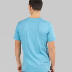 Ellesse Herren Ollio 2 Central Logo T Shirt Blau
