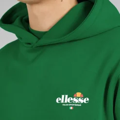 Ellesse Herren Recke Relaxed Fit Hoodie Grün