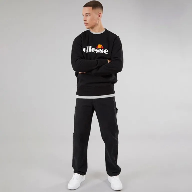 Ellesse Herren Sikanni Sweatshirt Schwarz