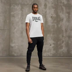 Everlast Herren T-Shirt mit großem Logo Weiß