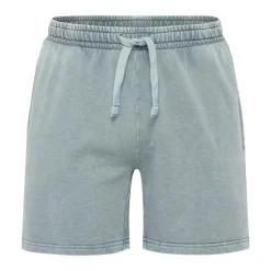 Everlast Herren Washed Sweat Shorts Smoke Blue