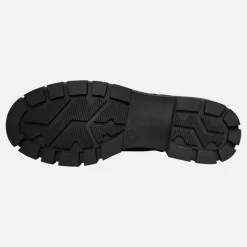 French Connection Damen Klobige Schnürstiefel Schwarz