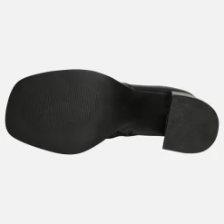 French Connection Damen Schuhe mit eckiger Spitze Absatz Schwarz