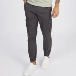 French Connection Herren Combat Tech Cargo Hosen Anthrazit