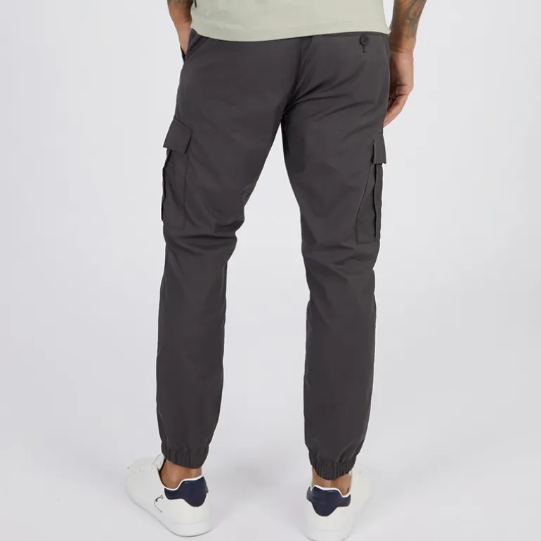 French Connection Herren Combat Tech Cargo Hosen Anthrazit