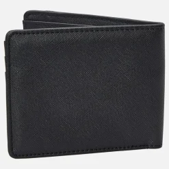 French Connection Herren FC Saffiano Brieftaschen Schwarz