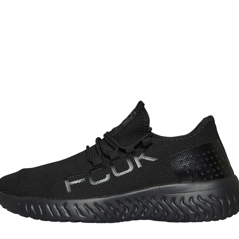 French Connection Herren FCUK Cloud Sneaker Schwarz