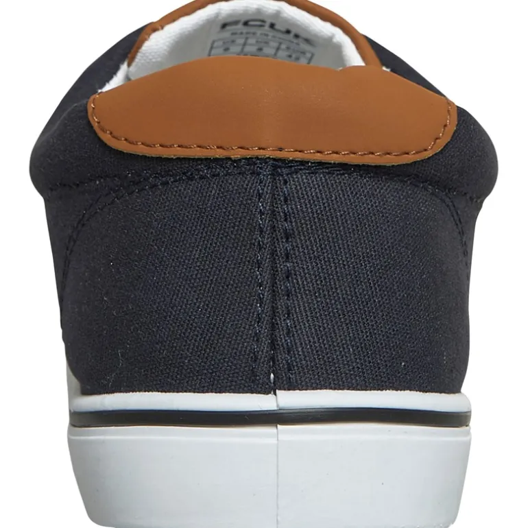 French Connection Herren FCUK Deck Segeltuch Pumps Marineblau
