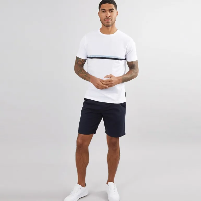 French Connection Herren Shorts mit Kordelzug Marine
