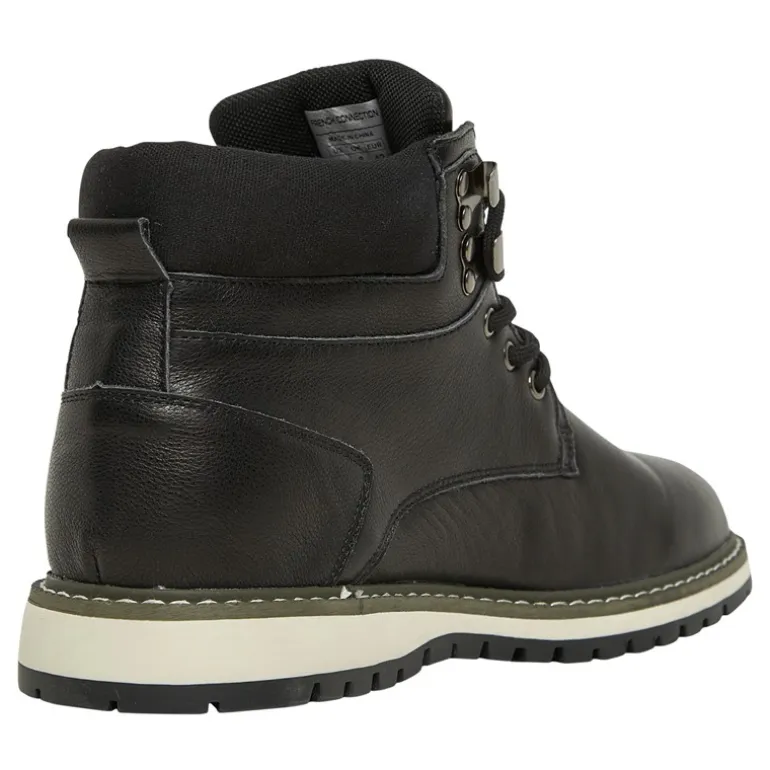 French Connection Herren Workwear Stiefeletten Schwarz