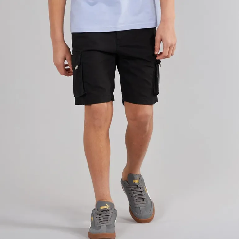 French Connection Junge Cargo Shorts Schwarz